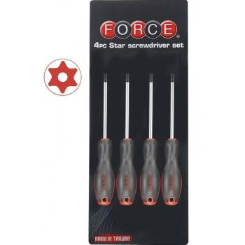 Набор отверток Torx с отверстием 4 пр. (T6-T9) (FORCE 2044ST)