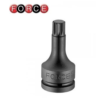 3/4" Головка-бита Spline цельная, ударная  M18, L=90 мм (FORCE 2689018)