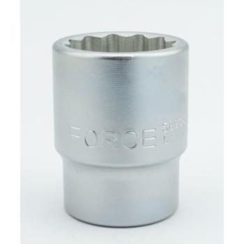 1" Головка двенадцатигранная 40 мм, L=65 мм (FORCE 58940)