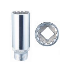 1/4" Головка Spline глубокая 4 мм, L=50 мм для 6-гр., 12-гр., 5/32", E5 (FORCE 52Q5004)