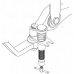 Съемник шаровых опор и рулевых тяг (гидравлический) (FORCE 62822)