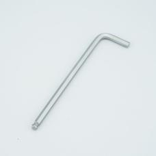 Ключ 6-гр. (HEX) Г-обр. с шаром 2 мм, L=18/85 мм (FORCE 76502L)