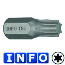 10 мм Бита Torx T25, L=30 мм (INFO 9763025 I)