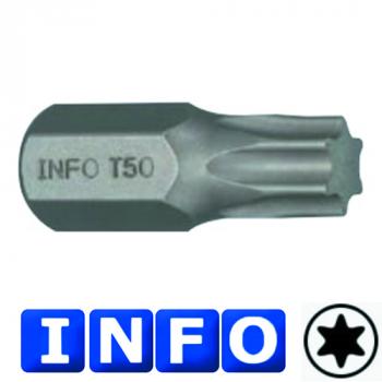 10 мм Бита Torx T30, L=30 мм (INFO 9763030 I)